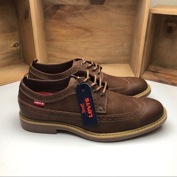 Levi’s Tindal UL Dark Tan Oxfords - Picture 2 of 13